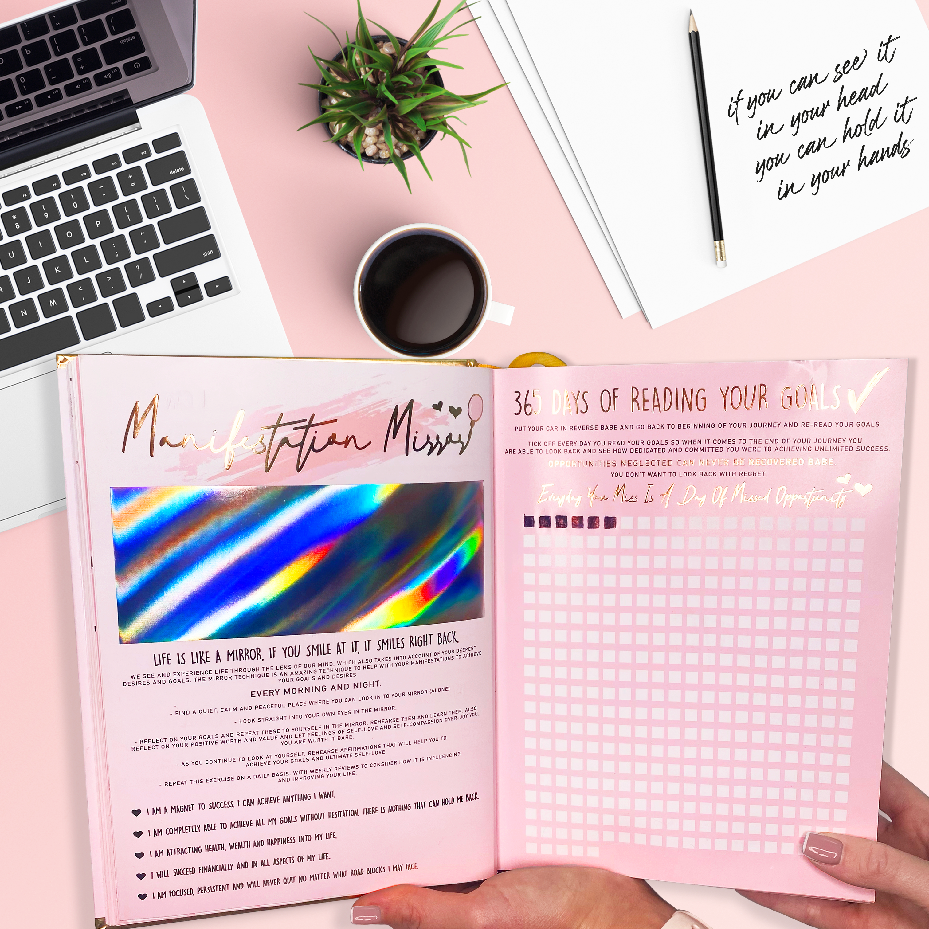 P.Louise Imma Goal Getter Inspirational Diary - Image 5