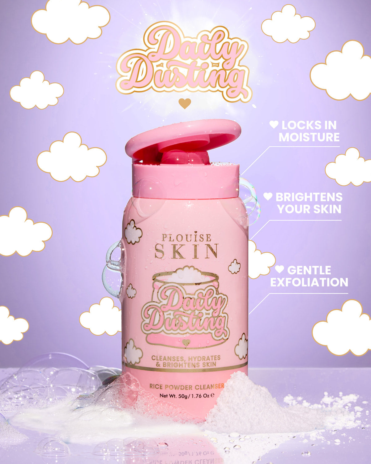 P.Louise Daily Dusting Rice Powder Cleanser - Image 4